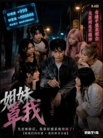 野果短剧《姐妹罩我》封面